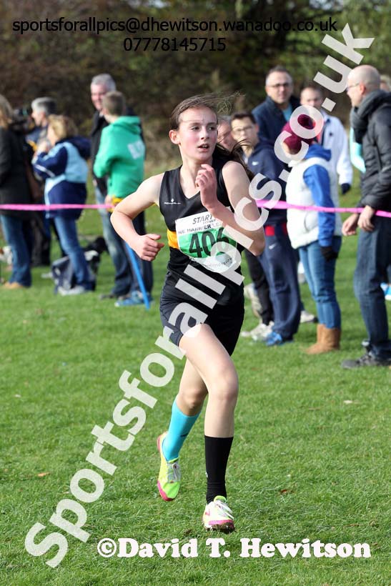 Under-13 girls Sherman Cup, Temple Park, South Shields. Photo: David T. Hewitson/Sports for All Pics